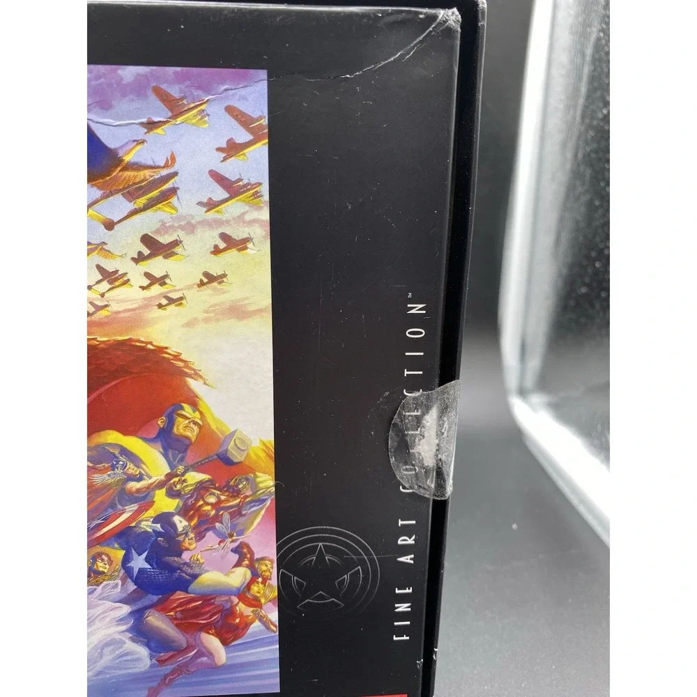 Captain America-Puzzle 1000 Pcs, Marvel Fine Art Collection- Limited Edition-New